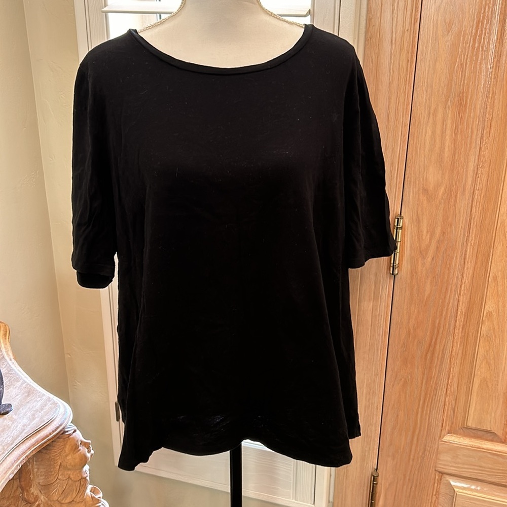 Eileen Fisher Organic Cotton T Shirt Tee XXL